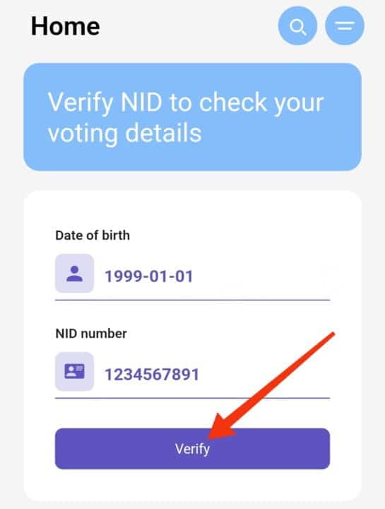 Voter info checker